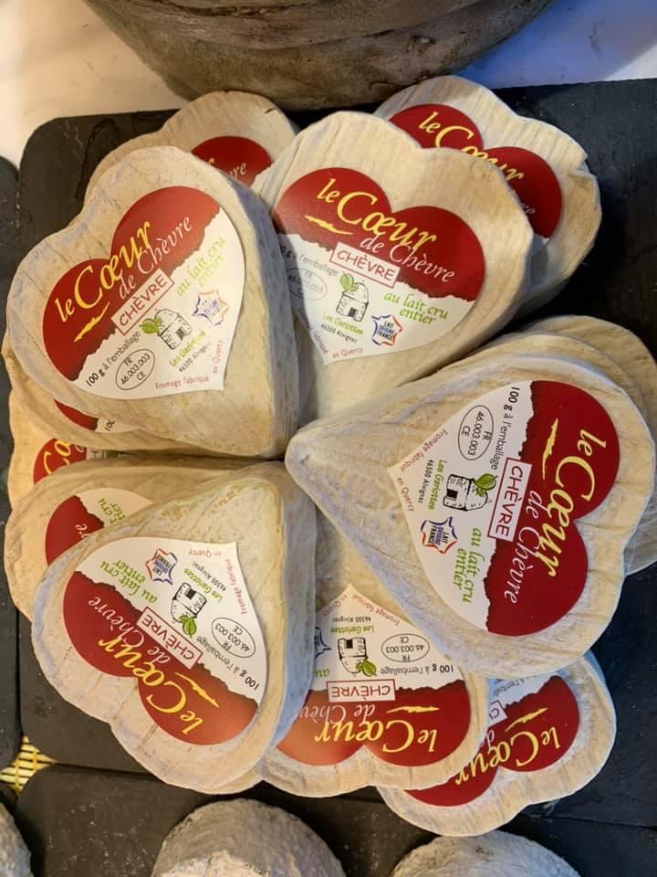 Le coeur de chèvre Puy-de-Dôme